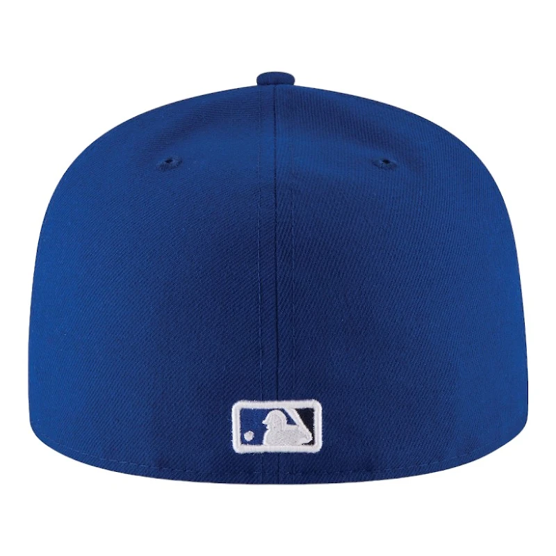 Toronto Blue Jays Royal White Authentic Collection On-Field New Era 59FIFTY Fitted Hat