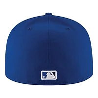 Toronto Blue Jays Royal White Authentic Collection On-Field New Era 59FIFTY Fitted Hat