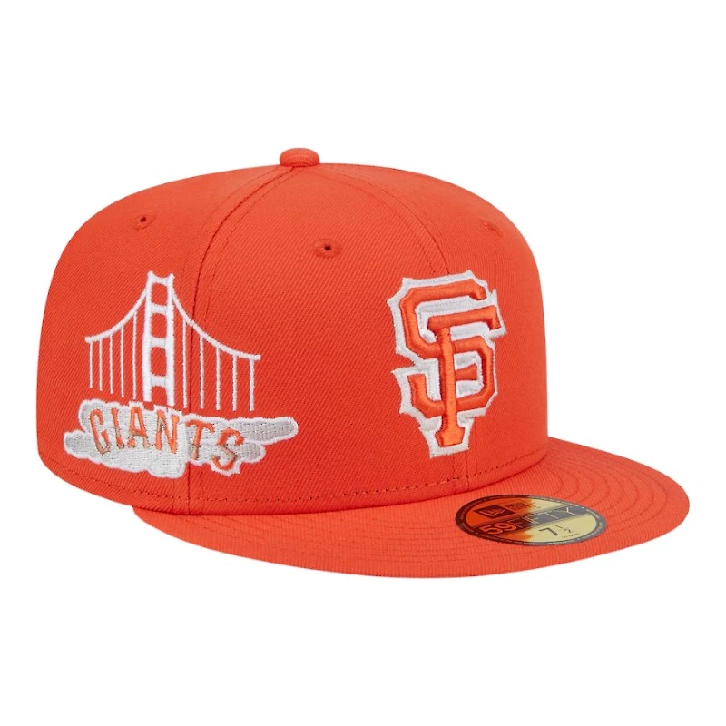 San Francisco Giants Orange City Connect Icon New Era 59FIFTY Fitted Hat