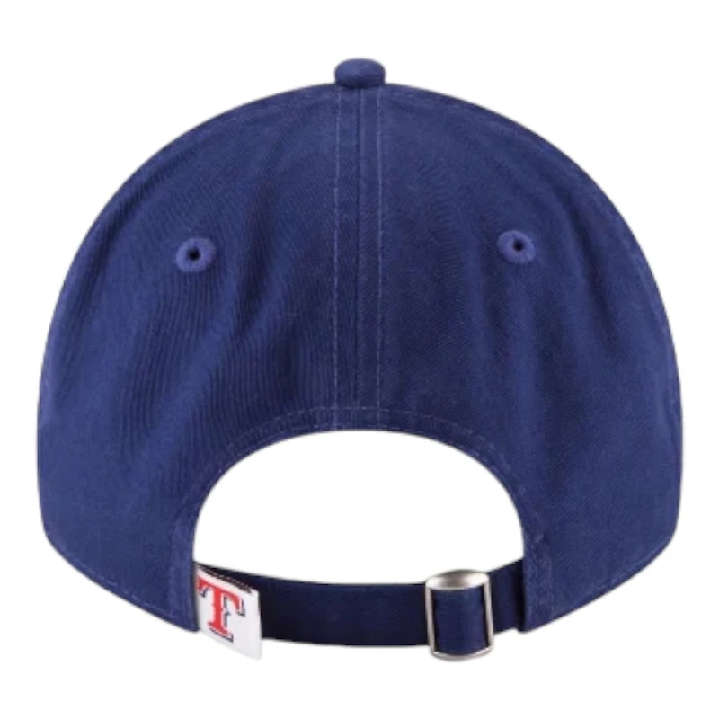 Texas Rangers Blue Basic Core Classic New Era 9TWENTY Adjustable Hat