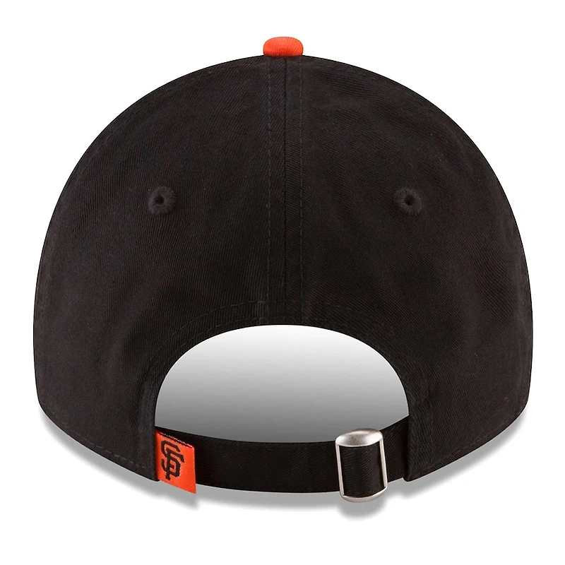 San Francisco Giants Black Basic Core Classic New Era 9TWENTY Adjustable Hat