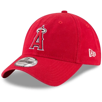 Los Angeles Angels Red Team Color Basic Core Classic New Era 9TWENTY Adjustable Hat