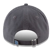 Los Angeles Dodgers D Logo Graphite Basic Core Classic New Era 9TWENTY Adjustable Hat