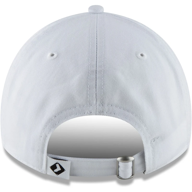 Chicago White Sox White Basic Core Classic New Era 9TWENTY Adjustable Hat