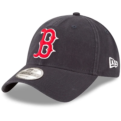 Boston Red Sox Navy Team Color Basic Core Classic New Era 9TWENTY Adjustable Hat