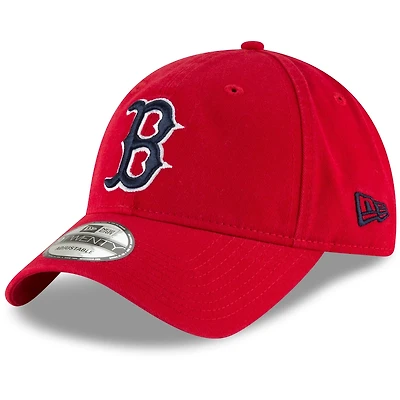 Boston Red Sox Red Basic Core Classic New Era 9TWENTY Adjustable Hat
