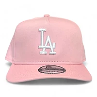 Los Angeles Dodgers Pink New Era A-Frame Snapback Hat