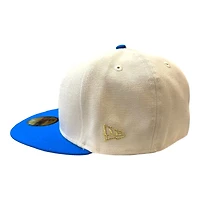 San Jose Giants Gray and Blue 30 Giant Seasons Patch UV MiLB New Era 59FIFTY Fitted Hat