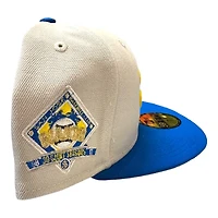 San Jose Giants Gray and Blue 30 Giant Seasons Patch UV MiLB New Era 59FIFTY Fitted Hat