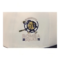 Minnesota Twins Cream and Navy Banger CG Pack Bomba Squad Patch Gray UV New Era 59Fifty Fitted Hat