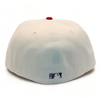 New York Yankees Cream and Green FittedLand CG Pack 50th Anniversary Patch Gray UV Era 59Fifty Fitted Hat