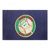 New York Yankees Dark Blue and Green BrimGoonz CG Pack 50th Anniversary Patch Gray UV Era 59Fifty Fitted Hat