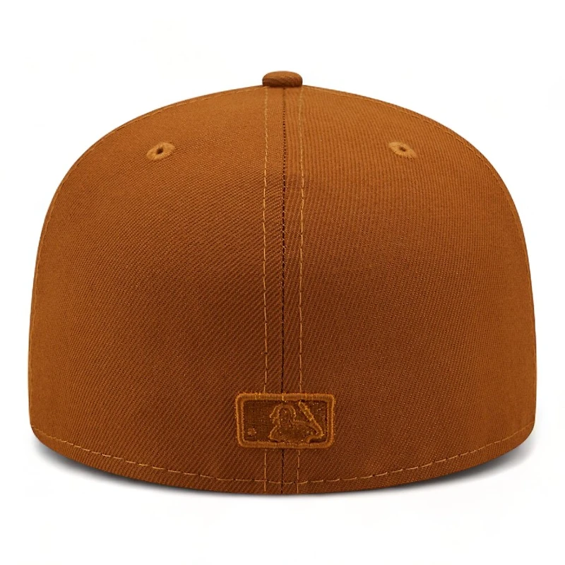 Oakland Athletics All Tan Gray UV New Era 59FIFTY Fitted Hat