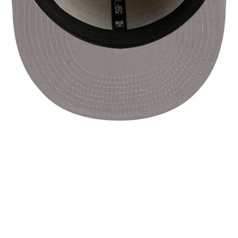 Houston Astros Off White Cord Classic New Era 59FIFTY Fitted Hat