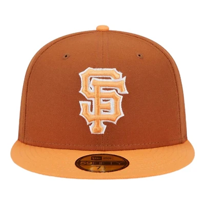 San Francisco Giants Earthy Brown Color Pack New Era 59FIFTY Fitted Hat