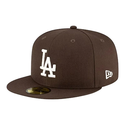 Los Angeles Dodgers Burntwood New Era 59FIFTY Fitted Hat