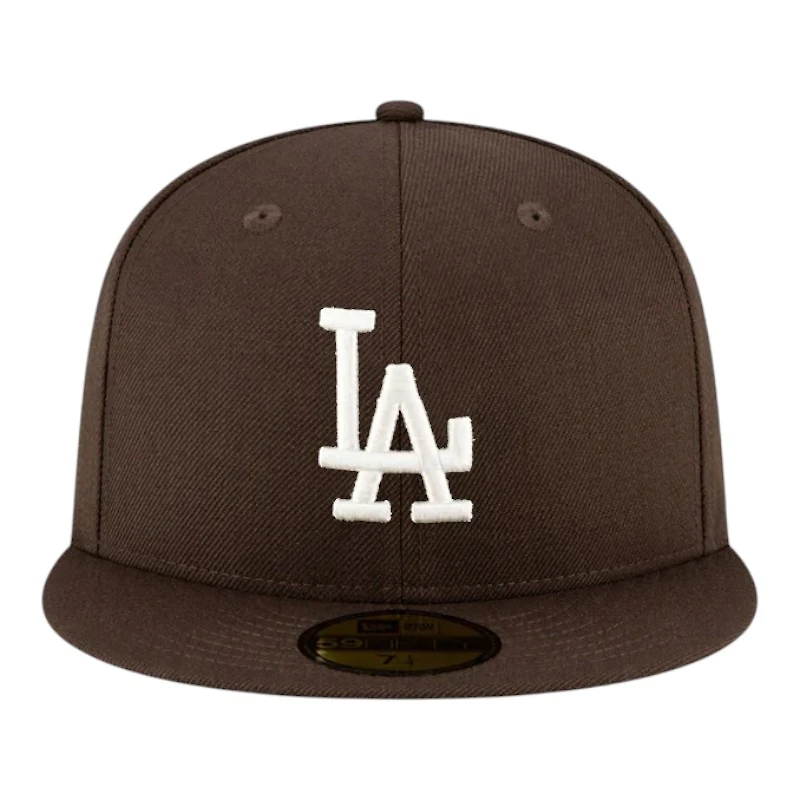 Los Angeles Dodgers Burntwood New Era 59FIFTY Fitted Hat