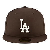 Los Angeles Dodgers Burntwood New Era 59FIFTY Fitted Hat