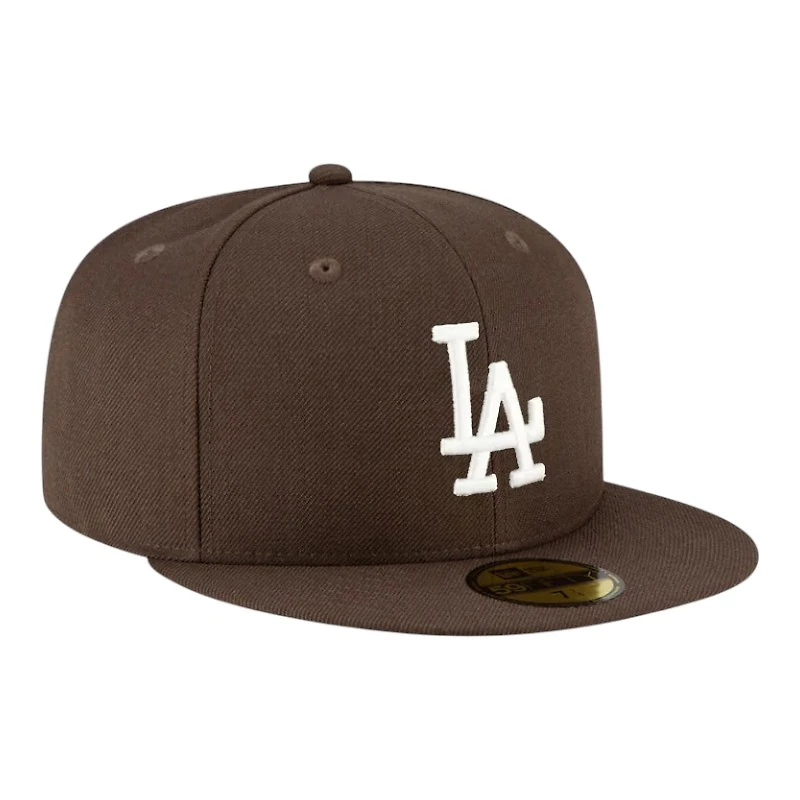 Los Angeles Dodgers Burntwood New Era 59FIFTY Fitted Hat