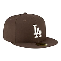 Los Angeles Dodgers Burntwood New Era 59FIFTY Fitted Hat
