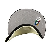 Kids Mexico Chrome Black Corduroy Brim WBC Flag Side Patch Gray UV 59FIFTY Fitted Hat