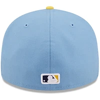 Milwaukee Brewers Powder Blue and Navy Low Profile New Era 59FIFTY Fitted Hat