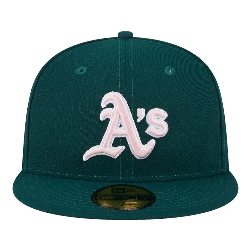 Oakland Athletics Mother's Day 2024 On Field Pink UV New Era 59FIFTY Fitted Hat