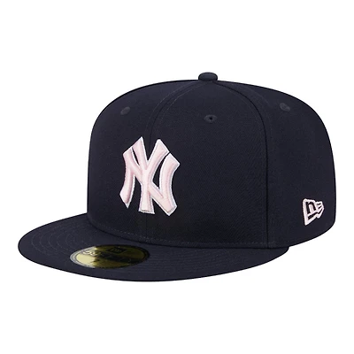 New York Yankees Mother's Day 2024 On Field Pink UV Era 59FIFTY Fitted Hat