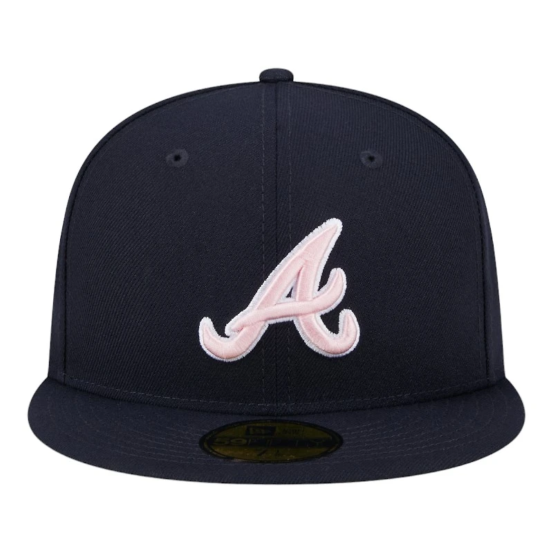 Atlanta Braves Mother's Day 2024 On Field Pink UV New Era 59FIFTY Fitted Hat