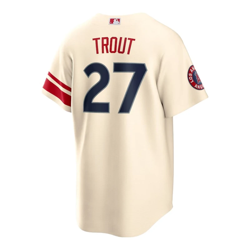 Los Angeles Angels Mike Trout Cream City Connect Nike Limited Player Jersey