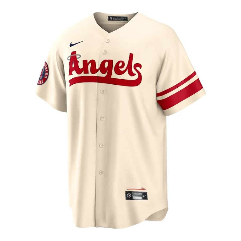 Los Angeles Angels Mike Trout Cream City Connect Nike Limited Player Jersey