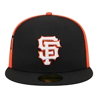 San Francisco Giants Black Game Day Sideswipe New Era 59FIFTY Fitted Hat