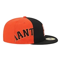San Francisco Giants Black Game Day Sideswipe New Era 59FIFTY Fitted Hat