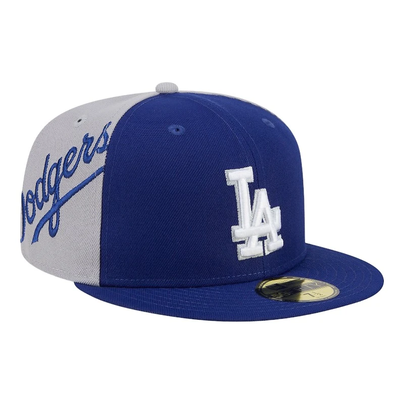 Los Angeles Dodgers Royal Blue Game Day Sideswipe New Era 59FIFTY Fitted Hat
