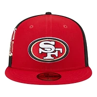 San Francisco 49ers Red Game Day Sideswipe New Era 59FIFTY Fitted Hat