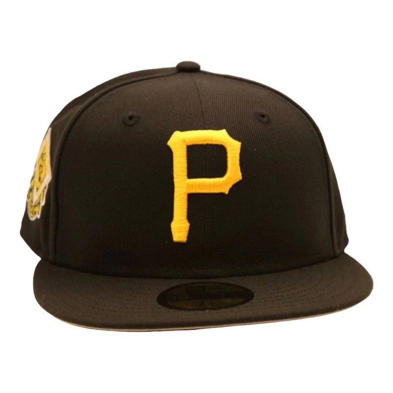 Pittsburgh Pirates Black "DPM Stock Pack" 1960 World Series Patch Gray UV New Era 59Fifty Fitted Hat