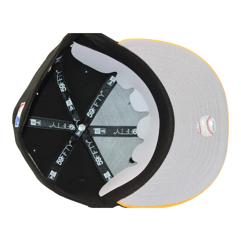 Pittsburgh Pirates Black and Gold "DPM Stock Pack" 1960 World Series Patch Gray UV New Era 59Fifty Fitted Hat