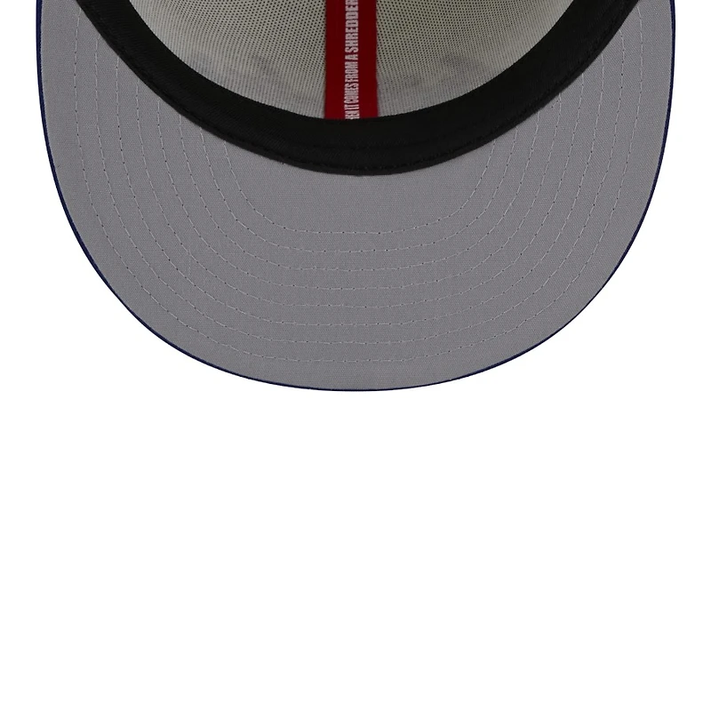 Atlanta Braves Chrome Script Big League Chew Original New Era 59FIFTY Fitted Hat