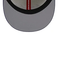 Atlanta Braves Chrome Script Big League Chew Original New Era 59FIFTY Fitted Hat