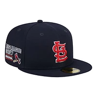 St Louis Cardinals Navy Big League Chew Team New Era 59FIFTY Fitted Hat