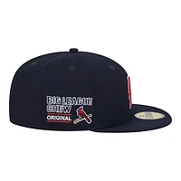 St Louis Cardinals Navy Big League Chew Team New Era 59FIFTY Fitted Hat