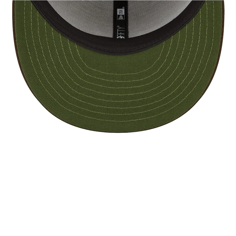 St Louis Cardinals Brown Old Gold 1940 ASG Patch Dark Green UV New Era 59FIFTY Fitted Hat