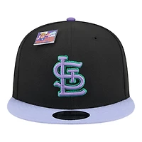 St. Louis Cardinals Black and Purple Grape Big League Chew New Era 9FIFTY Snapback Hat