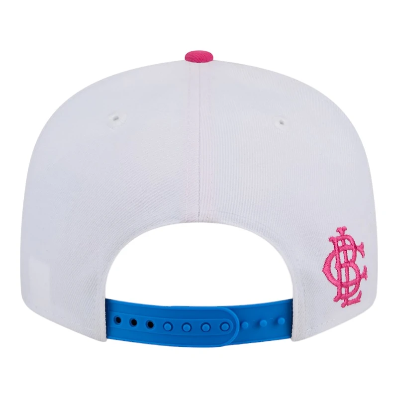 Houston Astros White and Blue Cotton Candy Big League Chew New Era 9FIFTY Snapback Hat