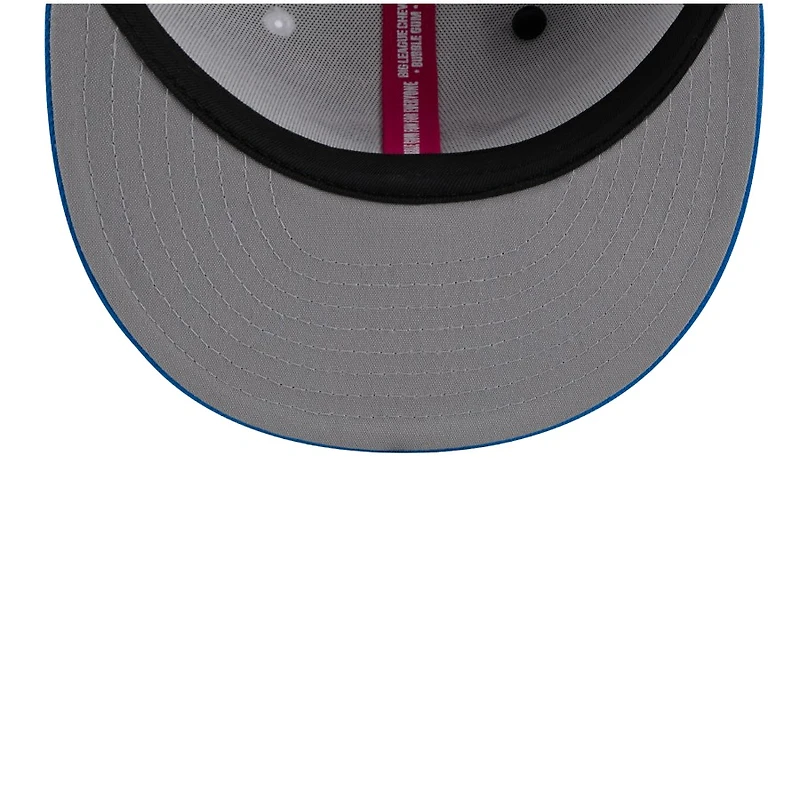 Houston Astros White and Blue Cotton Candy Big League Chew New Era 9FIFTY Snapback Hat