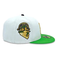 Pittsburgh Pirates White Green Two Tone 1959 ASG Patch UV New Era 59FIFTY Fitted Hat