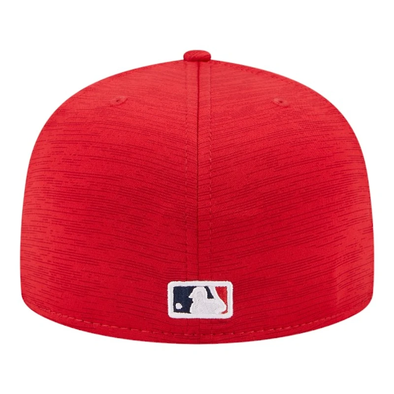 St. Louis Cardinals Red 2023 Clubhouse Cooperstown Logo New Era 59FIFTY Fitted Hat