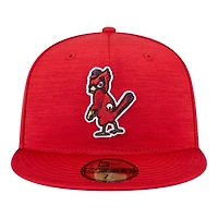 St. Louis Cardinals Red 2023 Clubhouse Cooperstown Logo New Era 59FIFTY Fitted Hat