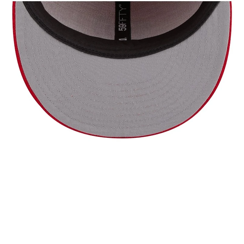 St. Louis Cardinals Red 2023 Clubhouse STL Logo New Era 59FIFTY Fitted Hat