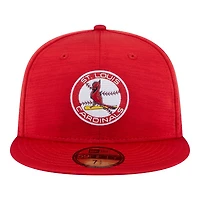 St. Louis Cardinals Red 2023 Clubhouse Circle Logo New Era 59FIFTY Fitted Hat